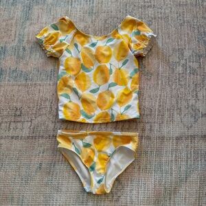 Carter's 2-Piece Lemon Swimsuit Set Size 5T